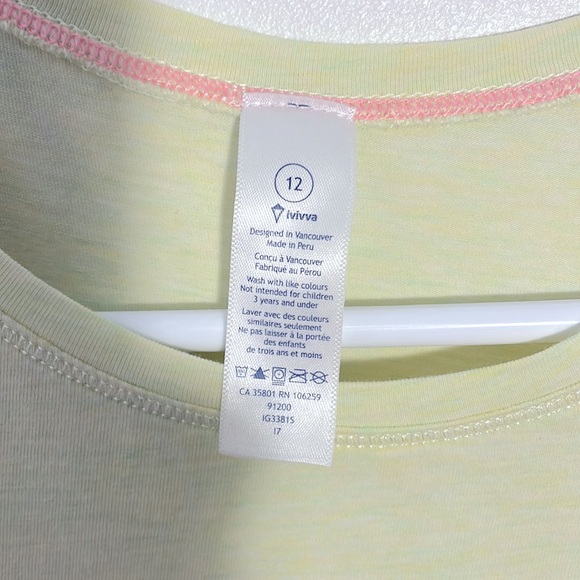 Ivivva Soft Athletic Short Sleeve - Picture 2 of 3